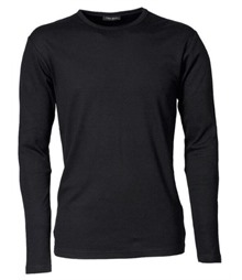 Mens Long Sleeve Interlock Tee