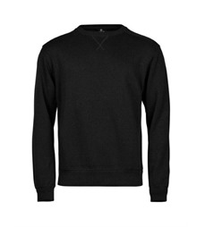 Ribbed Interlock Crewneck