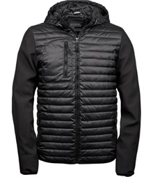 Mens Hooded Crossover Jkt