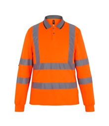 Regatta Hi-Vis Pro Contract L/S Polo