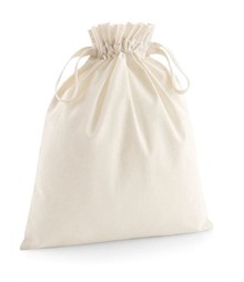 Soft Cotton Drawcord Bag