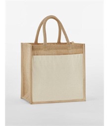 Pocket Starch Jute Tote