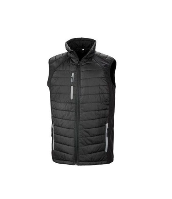 Result Black Compass Softshell Gilet