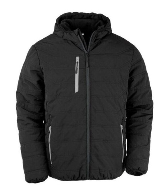 Result Black Compass Padded Winter Jkt