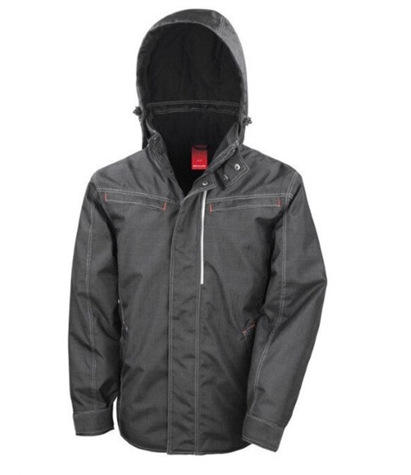 Result Workguard Denim Texture Jacket