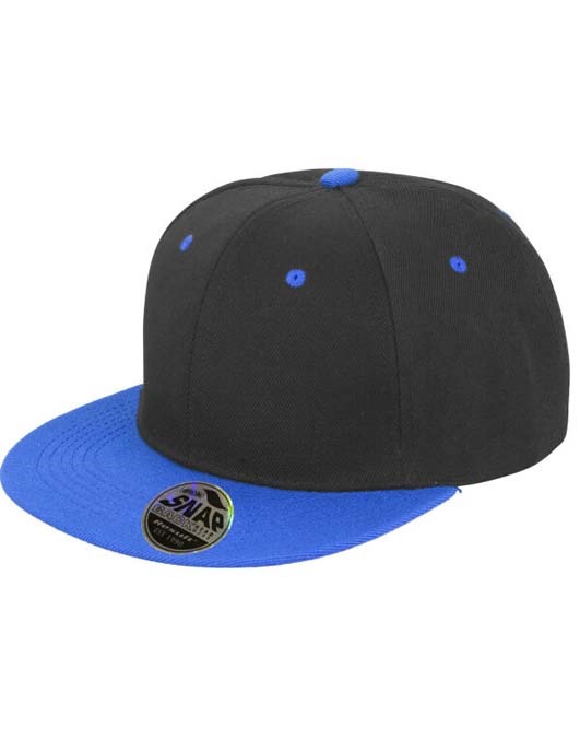 Bronx Original Flat Peak Snap Back Dual Colour Cap