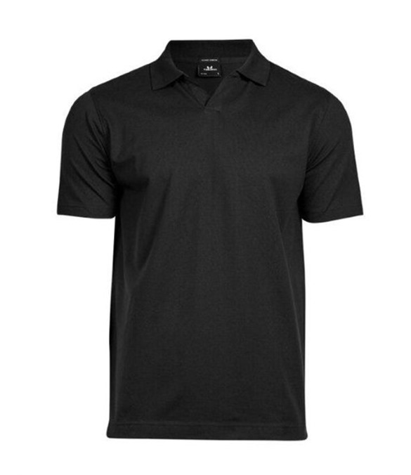 Men's Luxury Stretch VNeck Polo