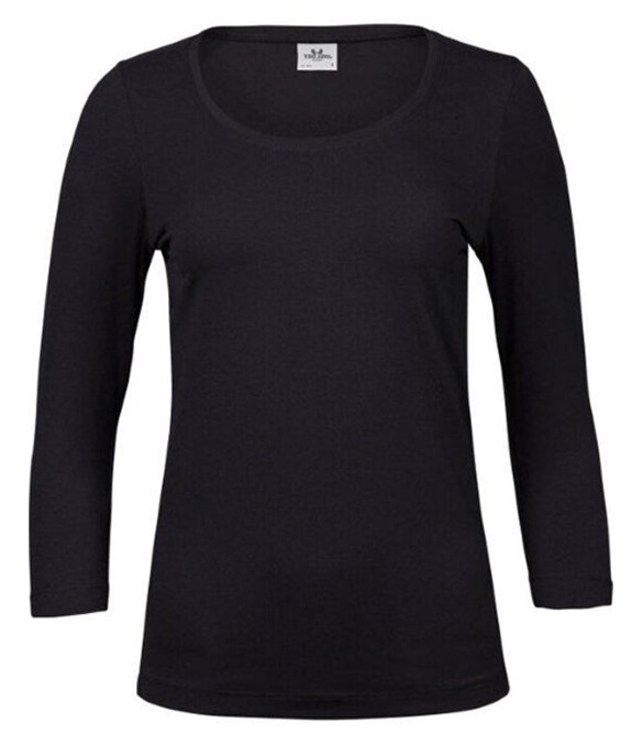 Ladies 3/4 Sleeve Stretch Tee