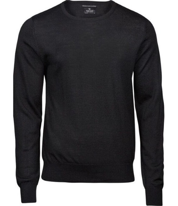 Mens Crew Neck Knitted Sweater
