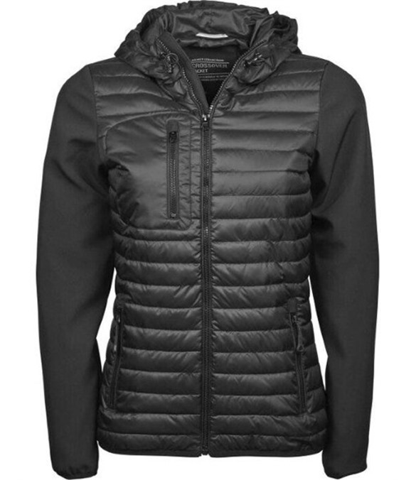 Womens Hooded Crossover Jkt