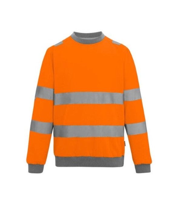 Regatta Hi-Vis Pro Contract Crew Sweat