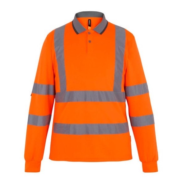 Regatta Hi-Vis Pro Contract L/S Polo