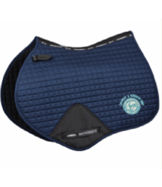 Pony Navy Jump Weatherbeeta Saddle Pad  (Embroidered)