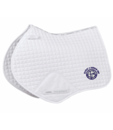 Full White Jump Weatherbeeta Saddle Pad  (Embroidered) 