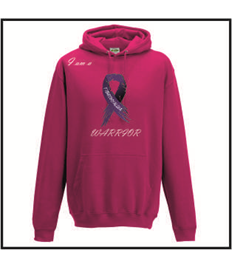 Unisex Ribbon Awareness and positive statement Hoodie