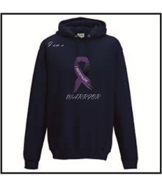 Plus Size Unisex Ribbon Awareness and positive statement Hoodie